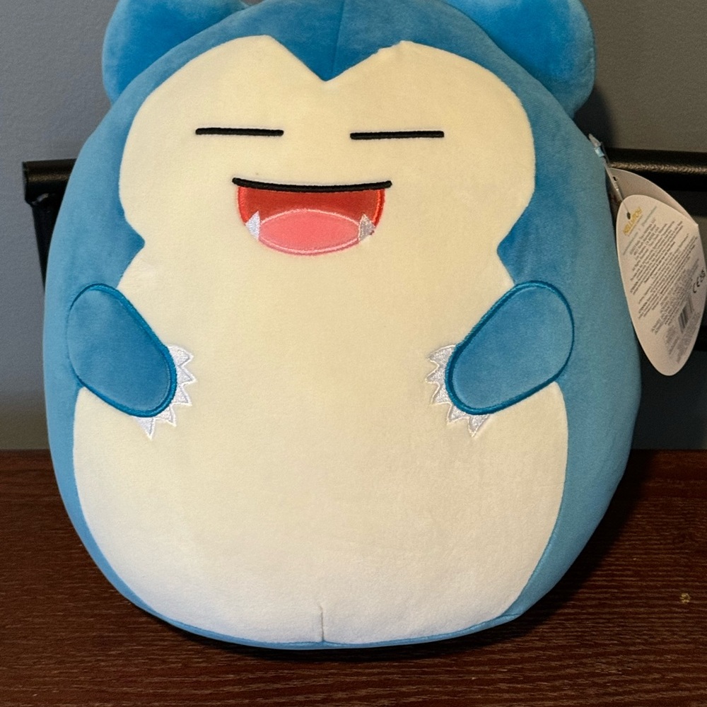 New with Tags Snorlax Squishmallow